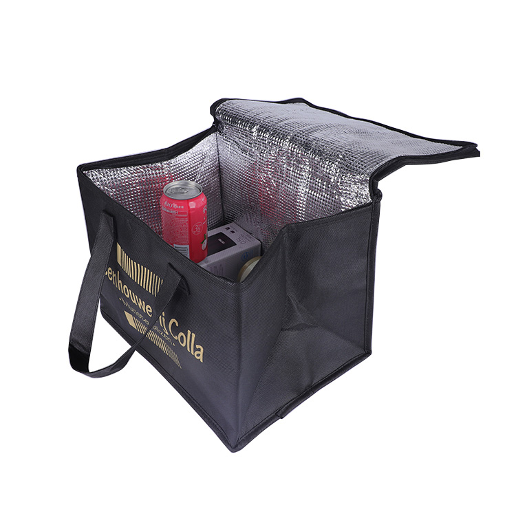 Large Insulated Reusable Grocery Bag Shopping Hot Cold Thermal Cooler bag