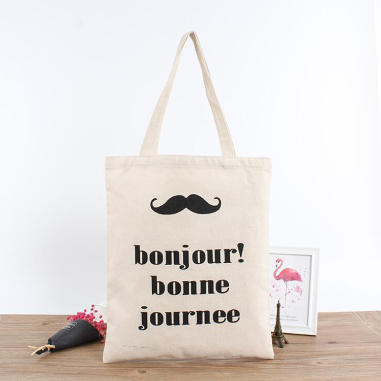 Customized Recyclable Cotton canvas bag For daily use