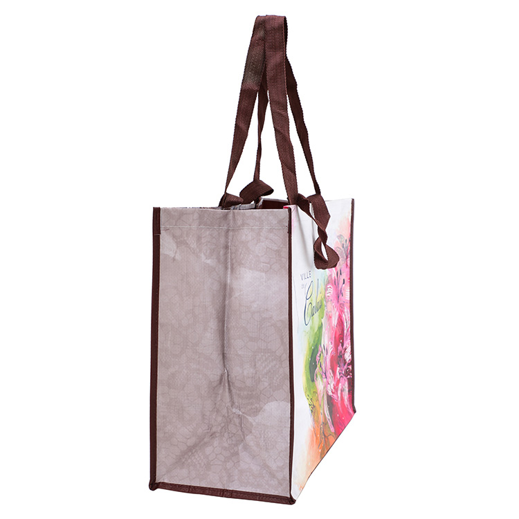 Hot sale cheap eco reusable laminated promotional pp non woven exhibition bag