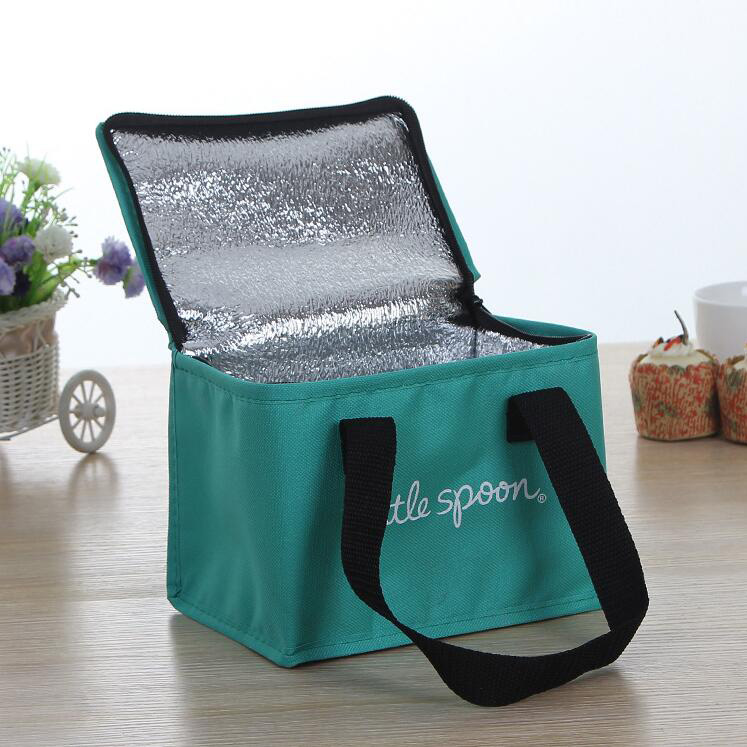 Reusable High quality Custom Logo printed Oxford Insulated Cooler bags