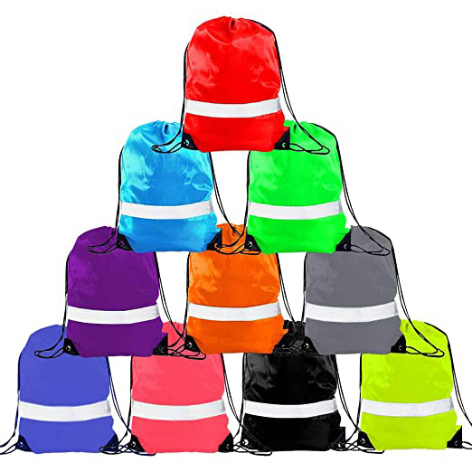 Draw String Pouch Polyester Great Market Custom Clear Drawstring Backpack Bag Cheap 210d polyester fabric drawstring bag