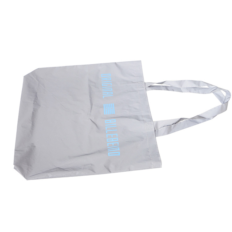 environmental protection hi vis reflective shopping bag with handle