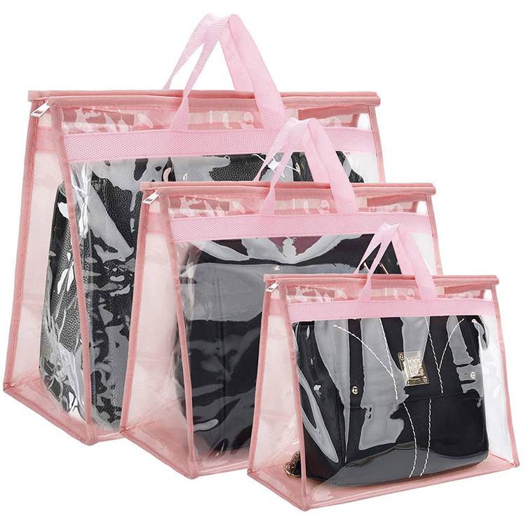 PVC Plastic Cosmetic Zipper Bag Transparent Holographic Makeup Bag