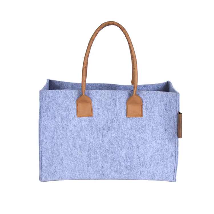 new fashion durable wholesale factory price high quality felt tote bag