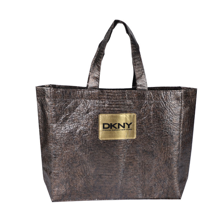 Good quality Metallic laminated non woven shopping bag