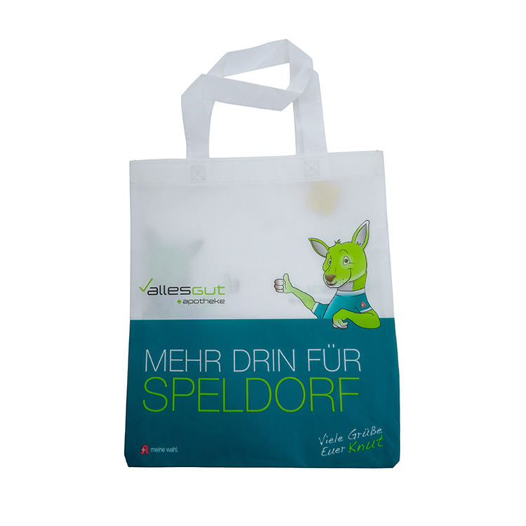 Eco friendly recycle customizable image laminated promotional non woven bag