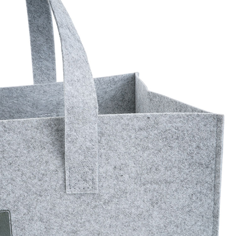 Free sample BSCI Factory Eco friendly Fashion customized printing logo wholesale felt bag