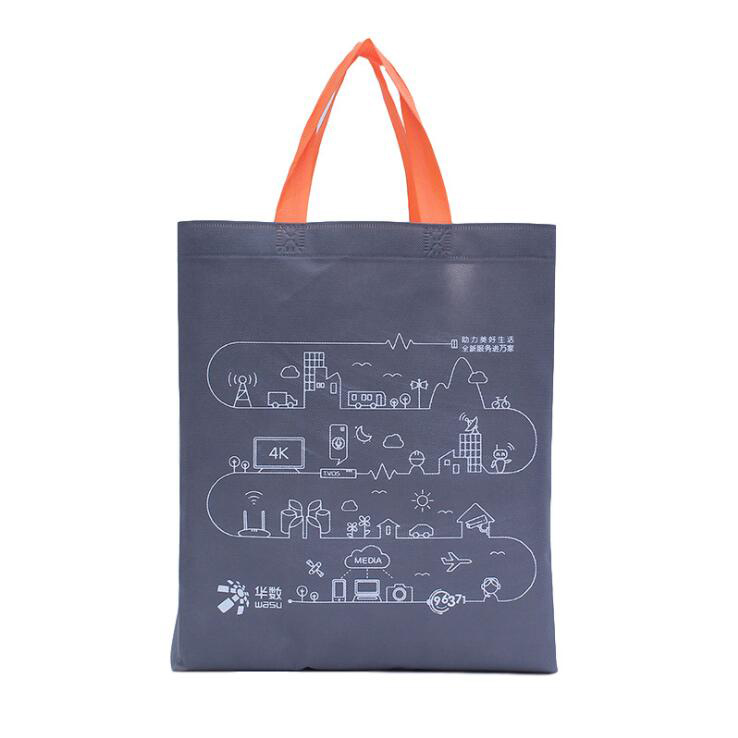 Eco-friendly Reusable Customized Ultrasonic Non woven Shopping bag