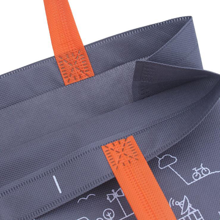 Eco-friendly Reusable Customized Ultrasonic Non woven Shopping bag