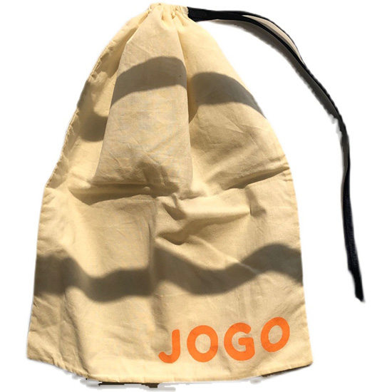 Personlig farverig lærreds-snørepose i bomuld med snorepose i bomuldsstof med dobbelt snor