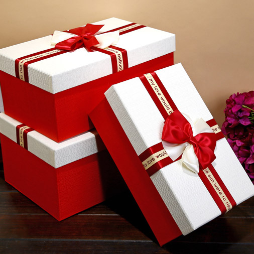 Großhandel große kundenspezifische Größe Verpackung rechteckige Form einfache Geschenkbox