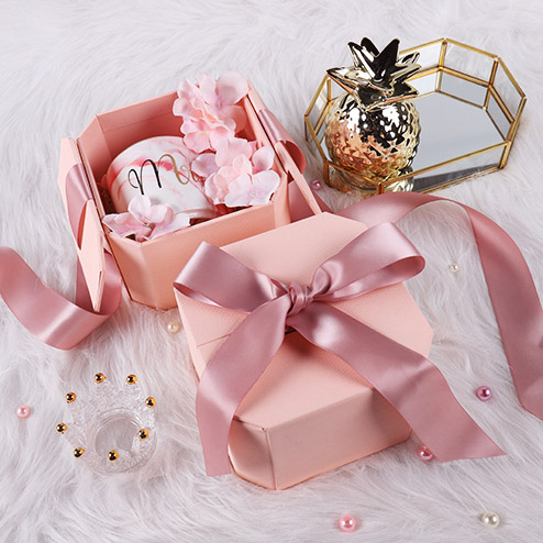 Geschenkbox leeres Netz rot Geschenkbox ins exquisite koreanische Version Geburtstag Lippenstift Jungen Box