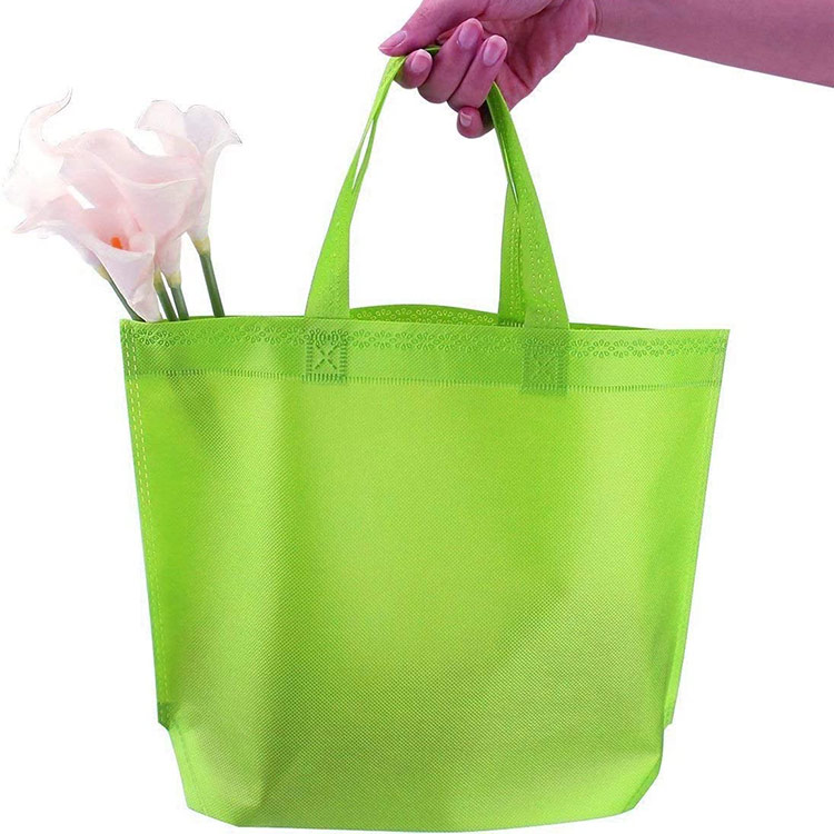 nonwoven advertisement bag and the fabric with embossing heat seal bags