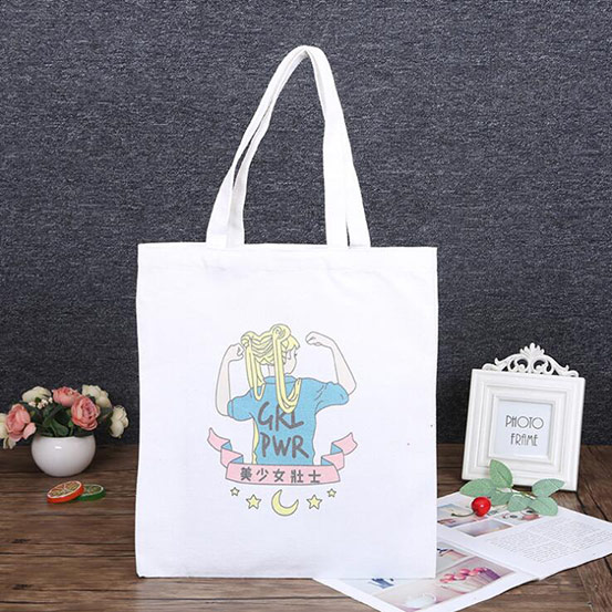 Promotional Factory Wholesale Custom Logo Printing Cotton Canvas Bags