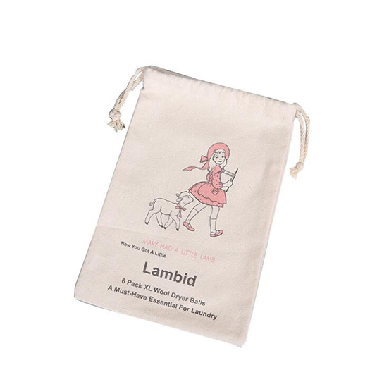 Custom Natural Promotional Cotton Canvas Drawstring Bags