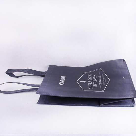Reusable Custom logo Laminated PP Woven Shopping Tote Bag