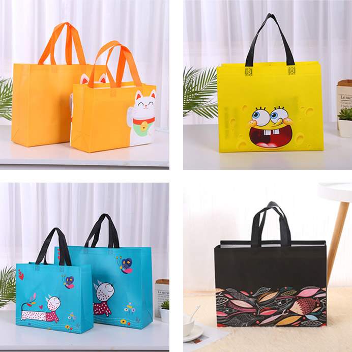 Customized Durable Heavy Duty Non Woven Ultrasonic Bags for Shopping