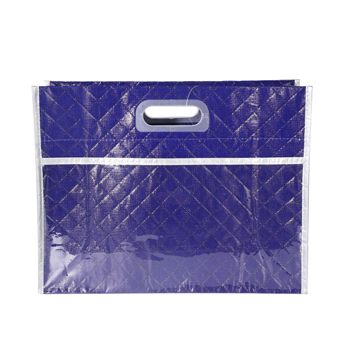 висококачествен еко ламиниран нетъкан плат чанта за пазаруване на опаковки за моден магазин