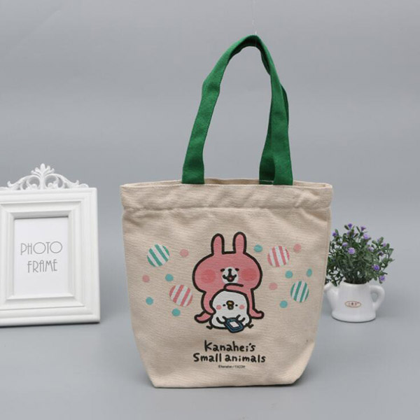 Wholesale Reusable Custom Logo Printing Green Hand Cotton Canvas Bags