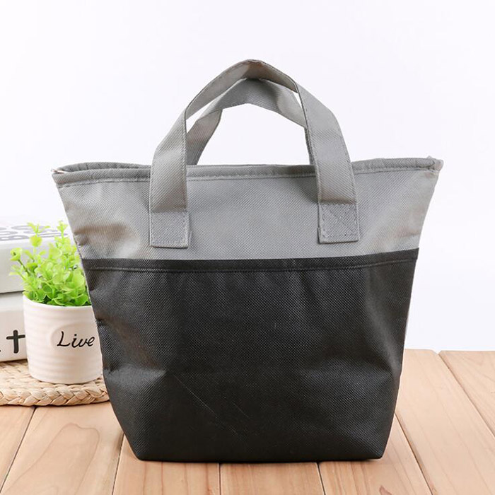 Promotional Food Storage Reusable Non Woven Insulated Cooler Tote Bag