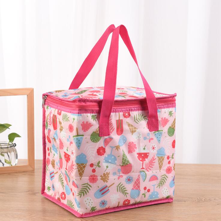 Wholesale Food Storage Reusable Oxford Insulated Cooler Bag