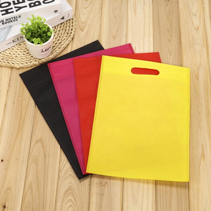 Wholesale Reusable Colorful Ultrasonic Diecut Non woven bag