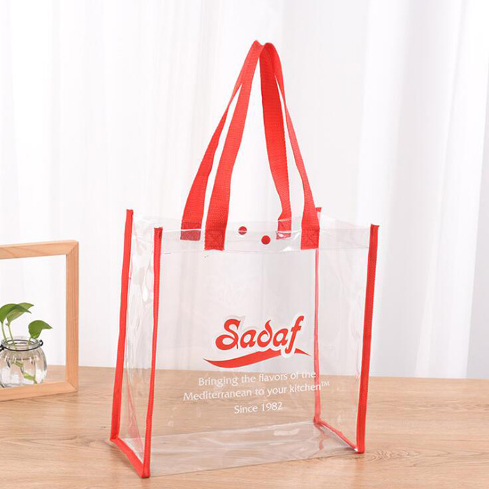 الجملة شعار مخصص طباعة حقيبة من المألوف البلاستيكية