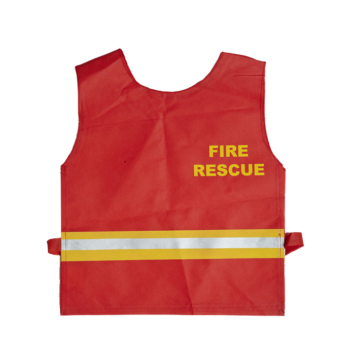 Fire Rescue atstarojoša poliestera drošības avārijas pirmās redzamības apģērba veste