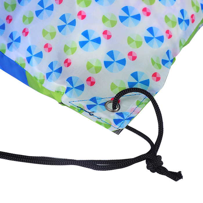 Customized Color Reusable Polyester Drawstring Bag Shoe Bag Carry Bag