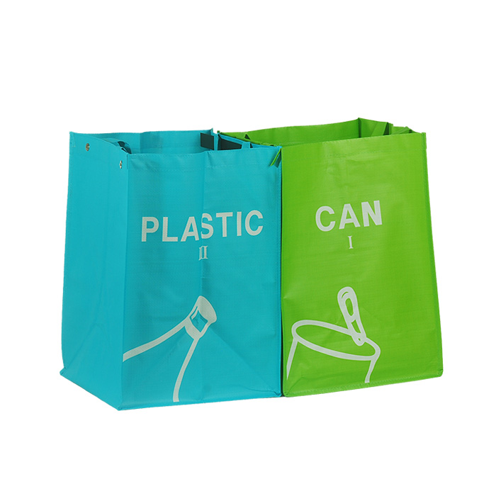 2021 Eco-Friendly PP Woven Trash Sorting Bags Taas nga kalidad nga Garbage Bags Bulk Sell
