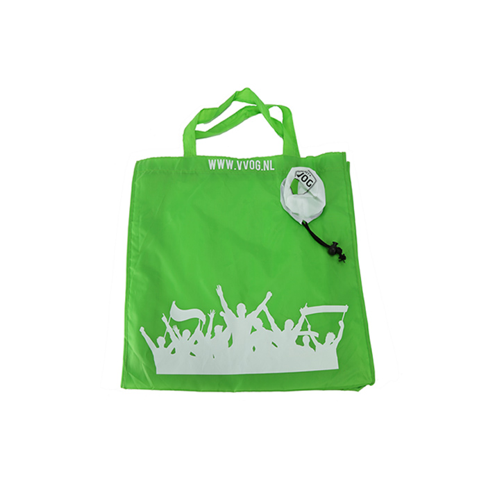 ماحول دوست تہ کرنے والا شاپنگ بیگ دوبارہ استعمال کے قابل فولڈنگ اپ کراؤن شاپنگ ٹوٹ بیگ آسان