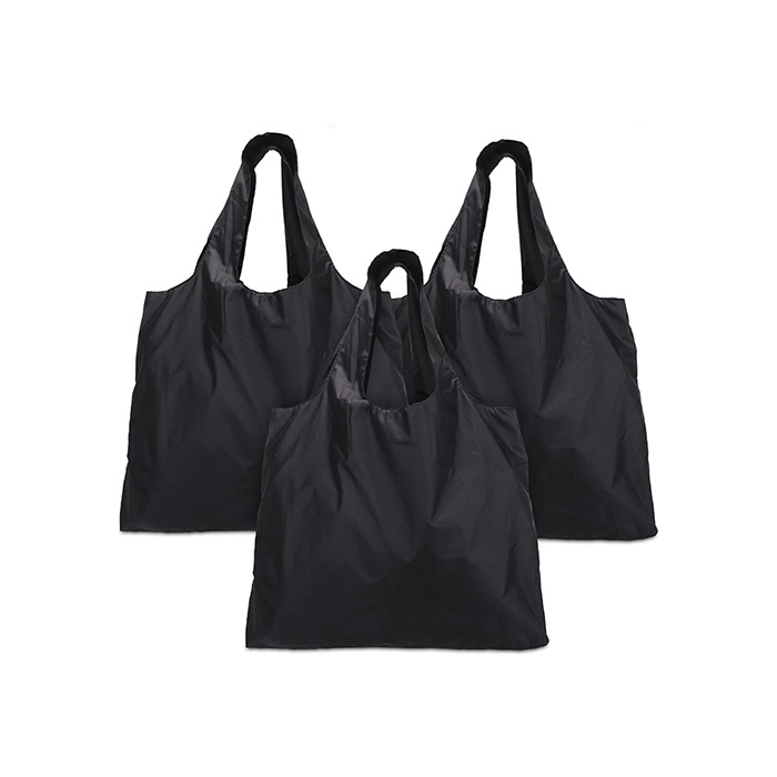 Eco friendly na RPET 210T Reusable polyester foldable shopping bag