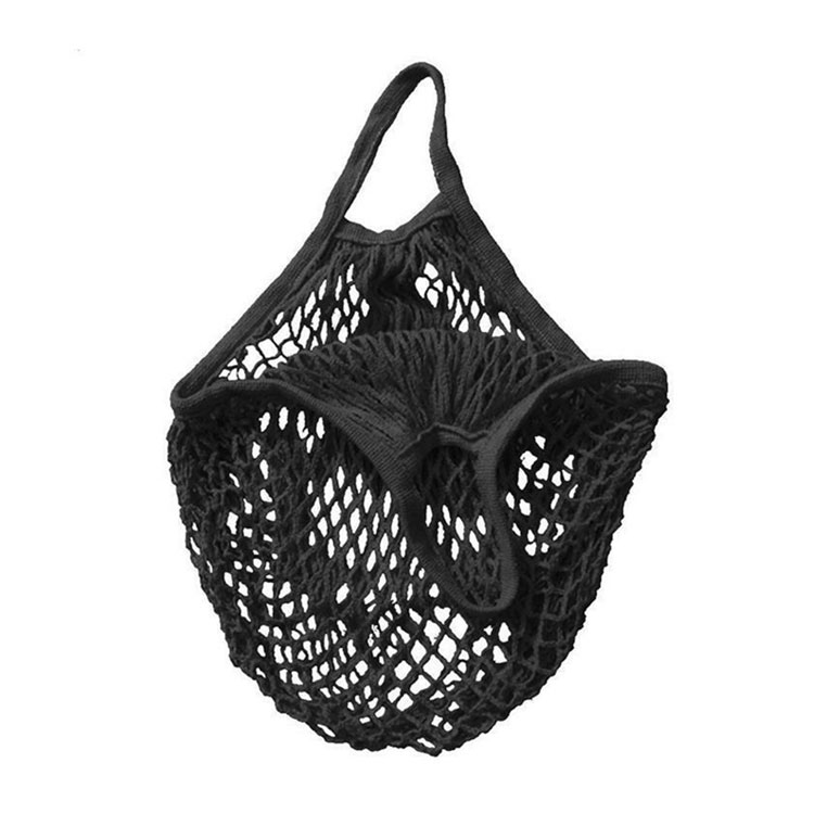 New Products Reusable Gift Mesh combined cotton bag With handle