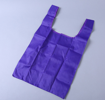 Presyo sa Pabrika Dali nga Paghatud Polyester Folding Tote Nylon Foldable Shopping Bag