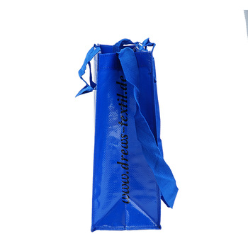 Taas nga kalidad nga Wholesale Promotional Biodegradable Custom nga Logo Giimprinta nga Eco-Friendly Laminated Carrier PP Woven Shopping Bag