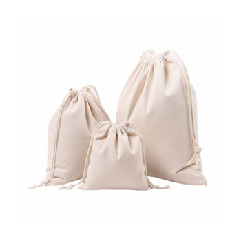 Wholesale Custom Cloth Bag, Natural Cotton Drawstring Bag, Promosyon Drawstring Cotton Drawstring Bag