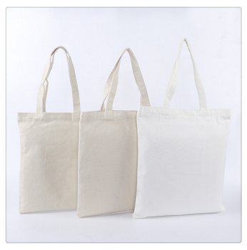 Wiederverwendbare Canvas Tote Handtaschen Kundenspezifisches Drucken Einkaufstaschen aus Baumwolle