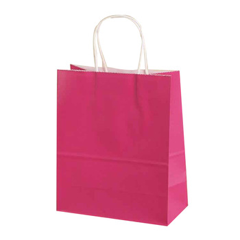 Top Quality recyclable customized logo printed foldable shopping kraft paper bag with handles
