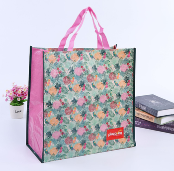 Eco Reusable PP Laminated Non Woven Tote Shopping Bags