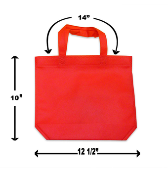 Non woven Bags Party Gift Tote Bag with Handles Colorful Bag