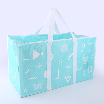 reusable plastic Carrier  pp woven shopping bag