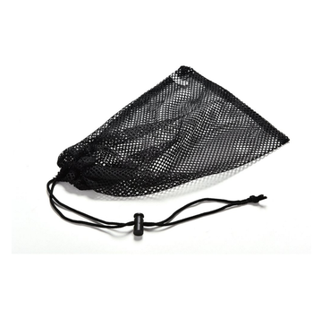 Black Mesh Bags Washable  Product Net Bags with Drawstring Vegetable Fruit Mesh Bag For Supermarket