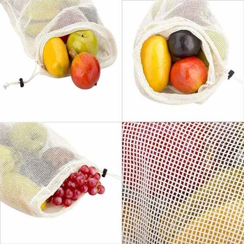 Trending Hot Products Barato nga Portable eco friendly mesh produce bags