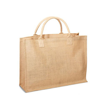 Ipasibo ang promosyonal nga magamit pag-usab nga eco friendly shopping jute canvas bag tote para sa kakaw