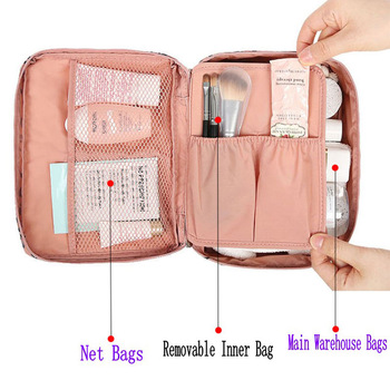 Wholesale Cheap Logo Design Promotional Price Recyclable makeup cosmetic case bag